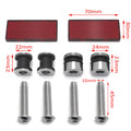 Detachable Sissybar Docking Hardware Kit for Harley Softail (2003–2017)