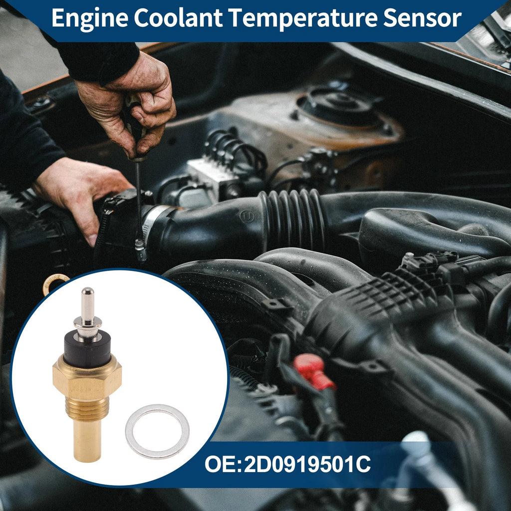 Engine Coolant Temperature Sensor Replacement for Audi Volkswagen (2008–2016)