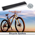 Bicycle Spoke Nipple Replacement 45 Steel 297mm for Universal (Universal)