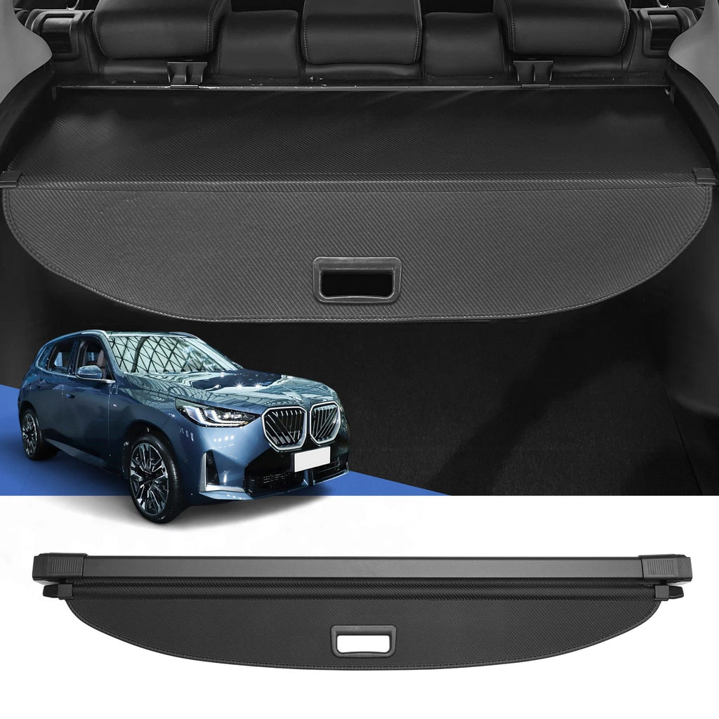 Retractable Cargo Cover OEM for BMW X3 (2025–2026) Trunk Shade Black