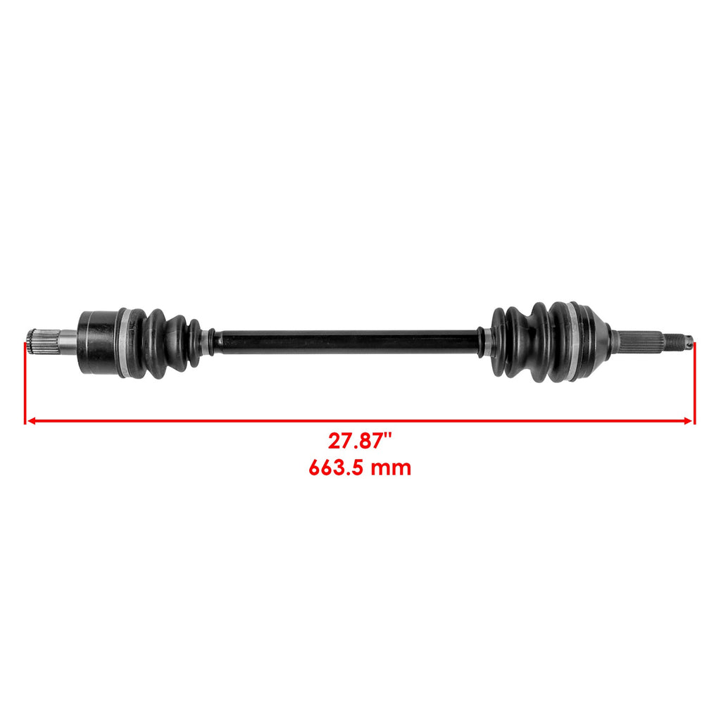 CV Joint Axle Set Front Rear Replacement for Kawasaki Teryx 750 KRF750 (2008–2011)