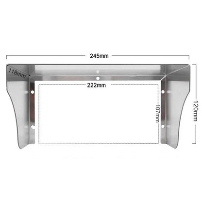 Stainless Steel Doorbell Protection Cover with Dustproof Features