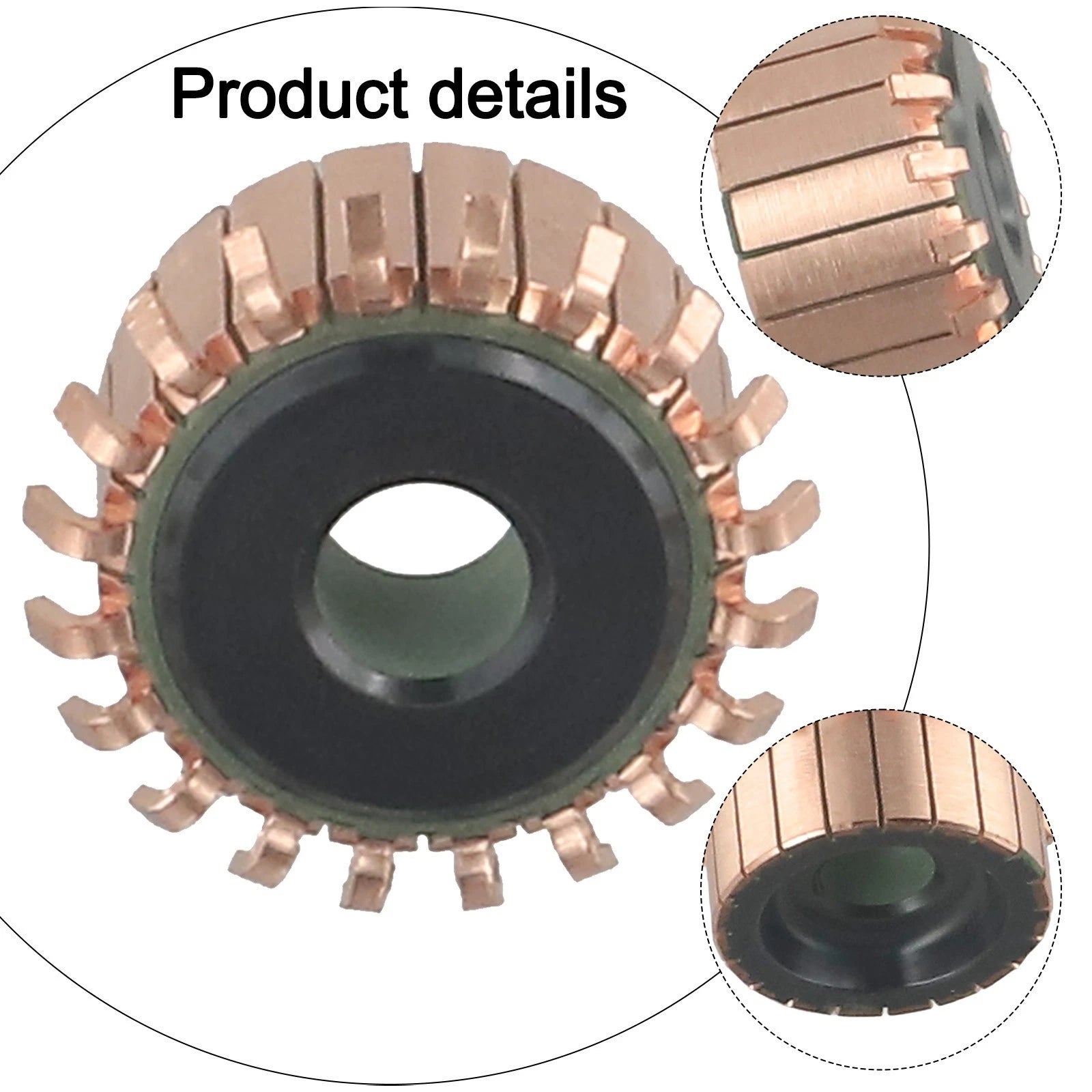 Copper Motor Commutator 8x30x17 5mm 20P for Versatility