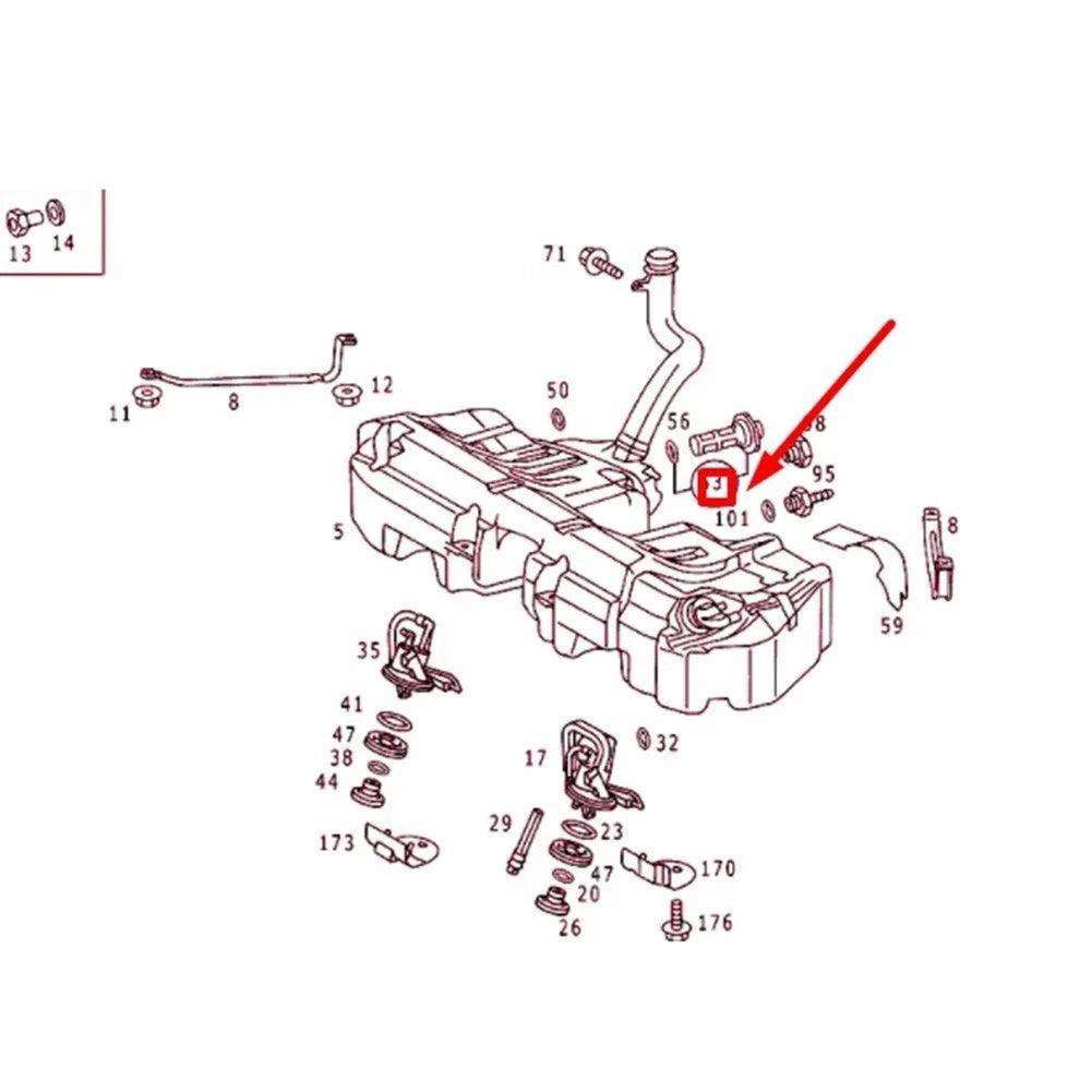 Fuel Strainer Filter for C208 (Compatible)