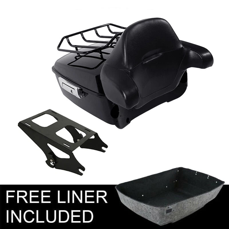 Trunk Mounting Rack Backrest for Harley Touring Electra Glide (2014–2026)