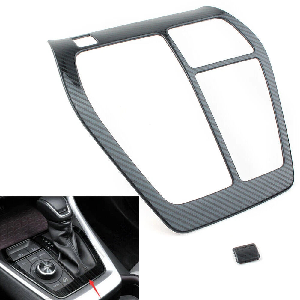 RHD Inner Interior Gear Shift Box Panel Cover Trim For Toyota RAV4 2019 2020 mo