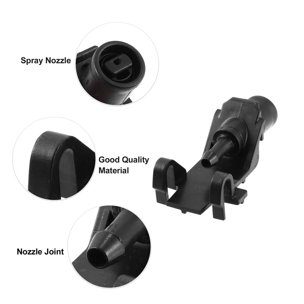 2X Front Windshield Washer Nozzle Spray Jet for Honda Pilot (2016–2021)