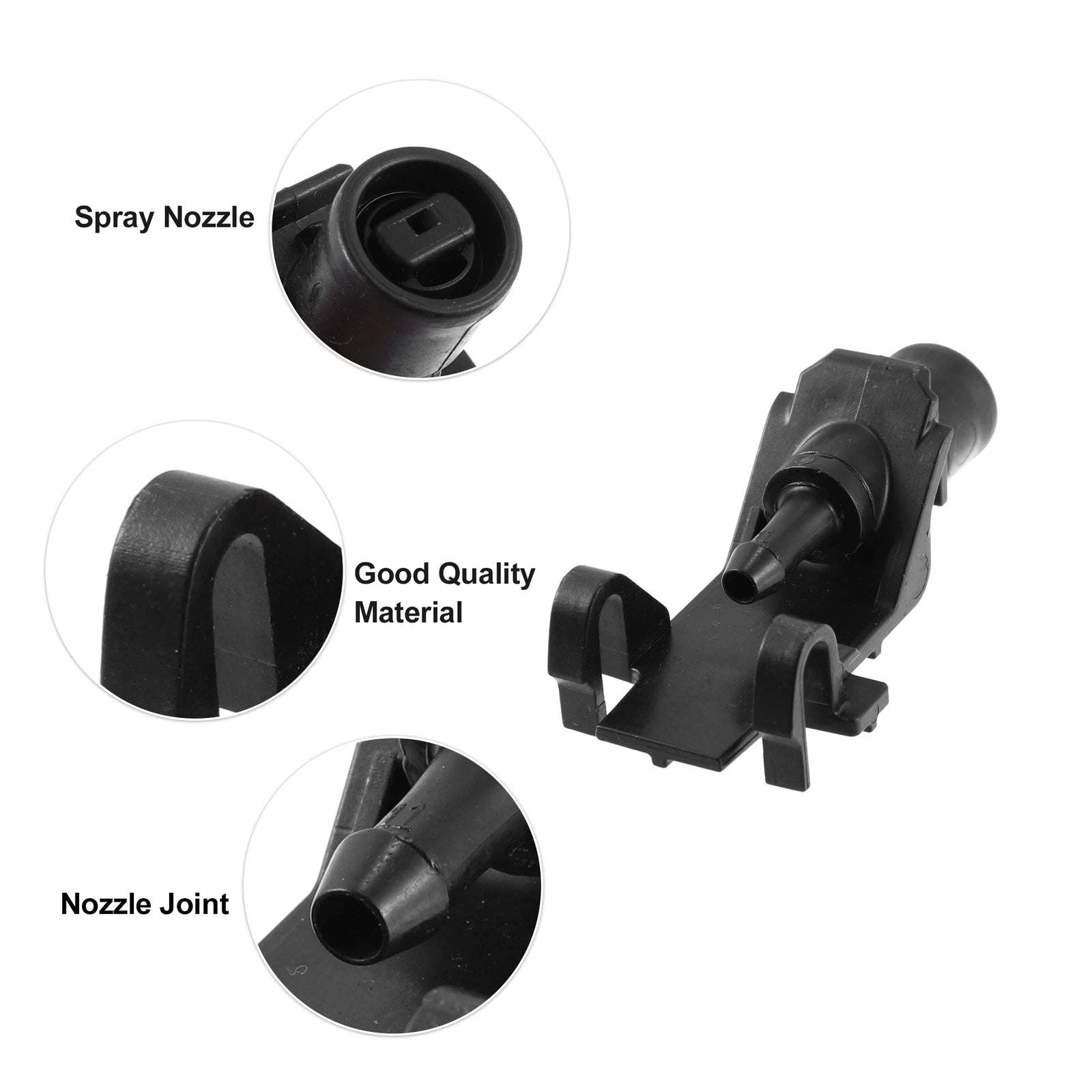 2X Front Windshield Washer Nozzle Spray Jet for Honda Pilot (2016–2021)