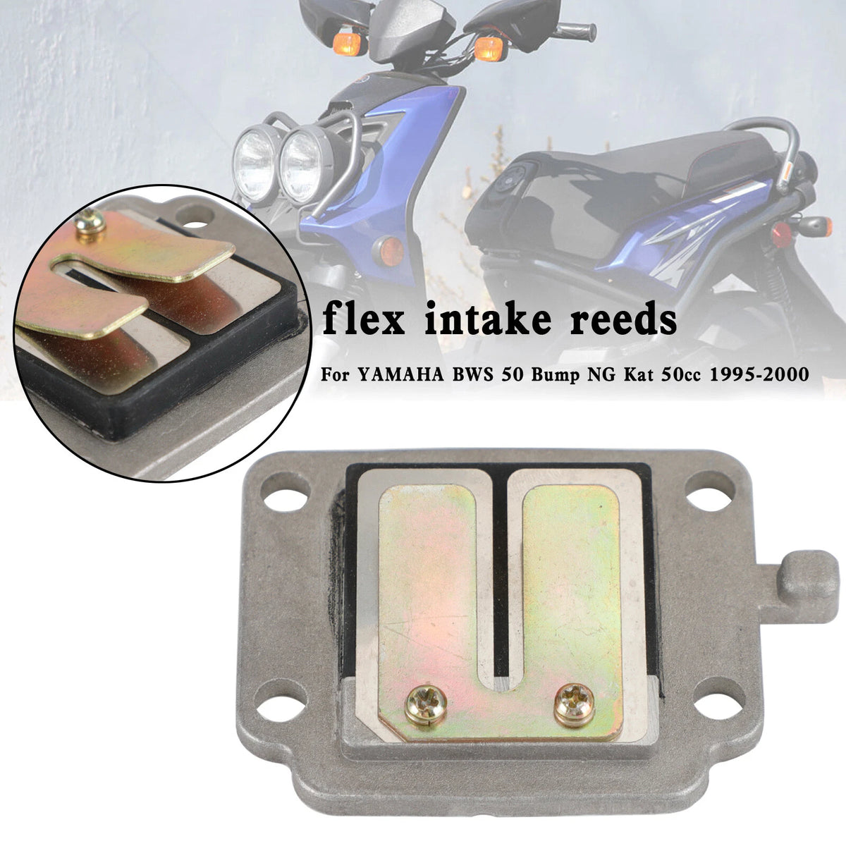 Reed Valve for Yamaha BWS 50, Bump NG 50cc (1995–2000) 3VLE361000 T9