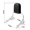 Sissy Bar Backrest Docking Hardware Kit for Harley Softail Fat Bob (2018–2025)