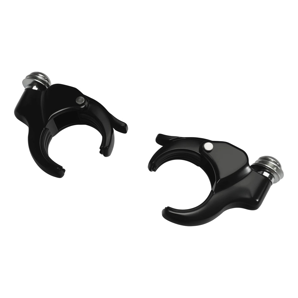 2X 49mm Windshield Clamps for Harley Breakout FXBR FXBRS FXBB (2018–2024)