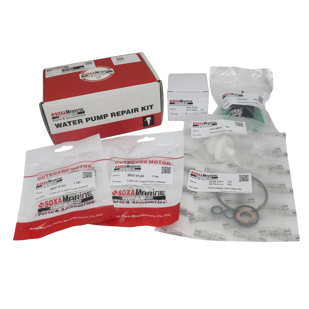 Outboard Maintenance Repair Kit for Suzuki DF 8HP 9.9HP (17400-99840)