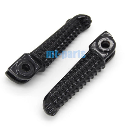 Black Front Footrest Pegs for Yamaha YZF R6R (2005–2011)