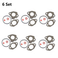 6X Carburetor Gasket Kit for Subaru Robin EX13 EX130 EX17 EX17D SP170 EX30