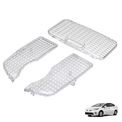 3Pcs Clear Interior Map Dome Light Lens Cover for Toyota Prius (2010–2015) 80647-ZC00A