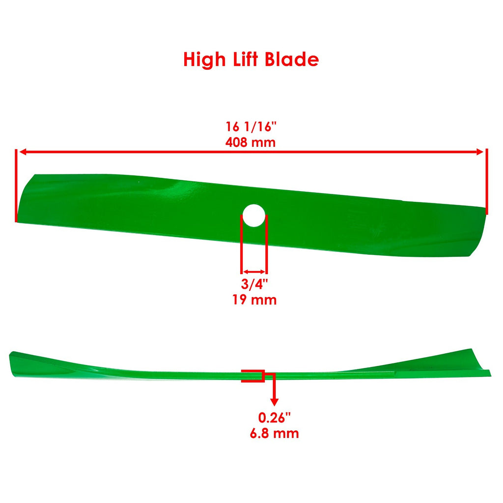 Deck Spindle Blade Replacement for Toro ZX480 78290 (1992–1997)