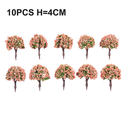 4CM Train Railway Diorama Scenery Accessories for Wargame