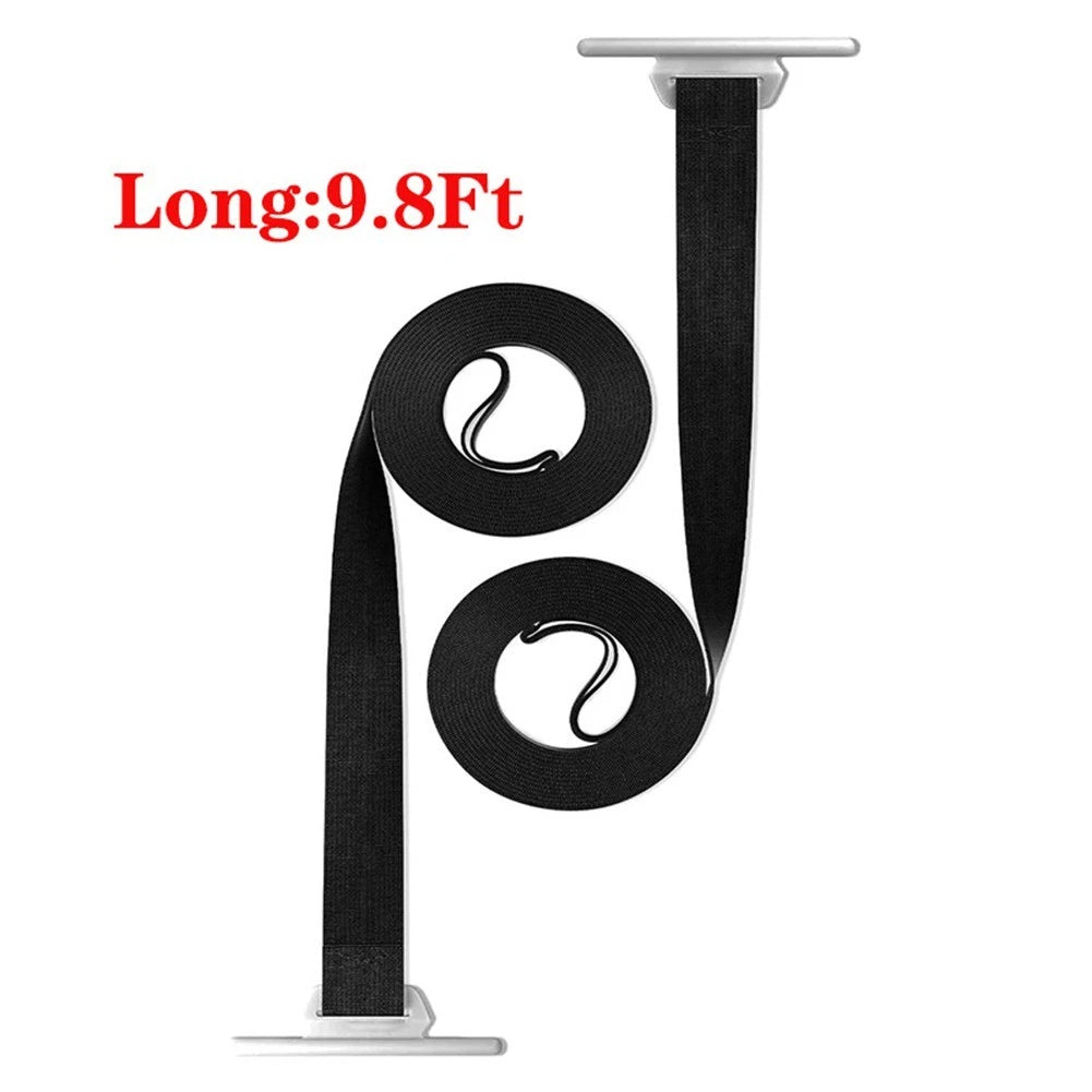 Set of 2 Heavy Duty Nylon Pull Straps for RV Awning (98 Inch Long)