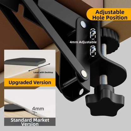 Folding Bracket for Workspace Organizer (Adjustable Design)