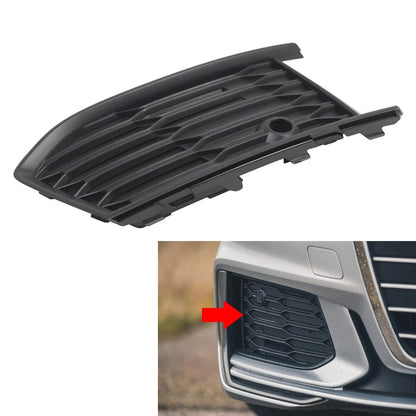 Front Bumper Fog Light Cover Matte Black for Audi A6 S6 C8 (2018–2024)