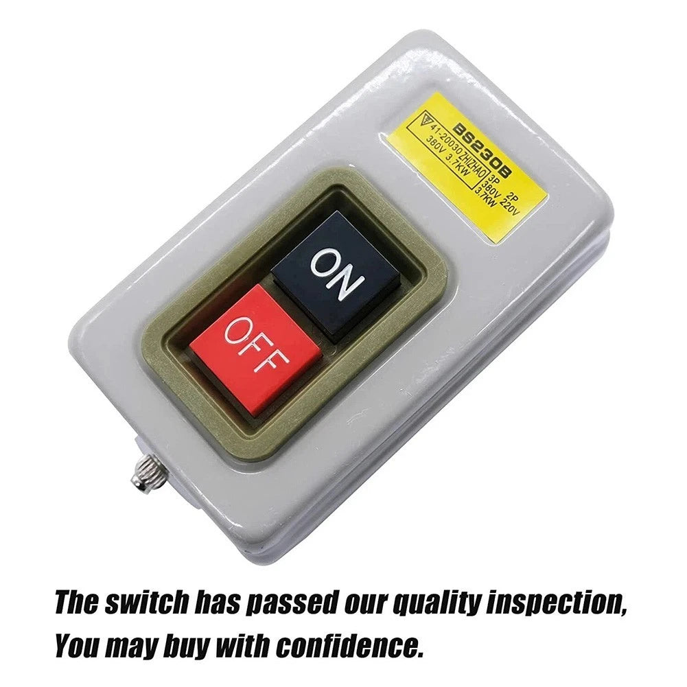 Push Button Switch for Single Phase Use (220V / 380V)