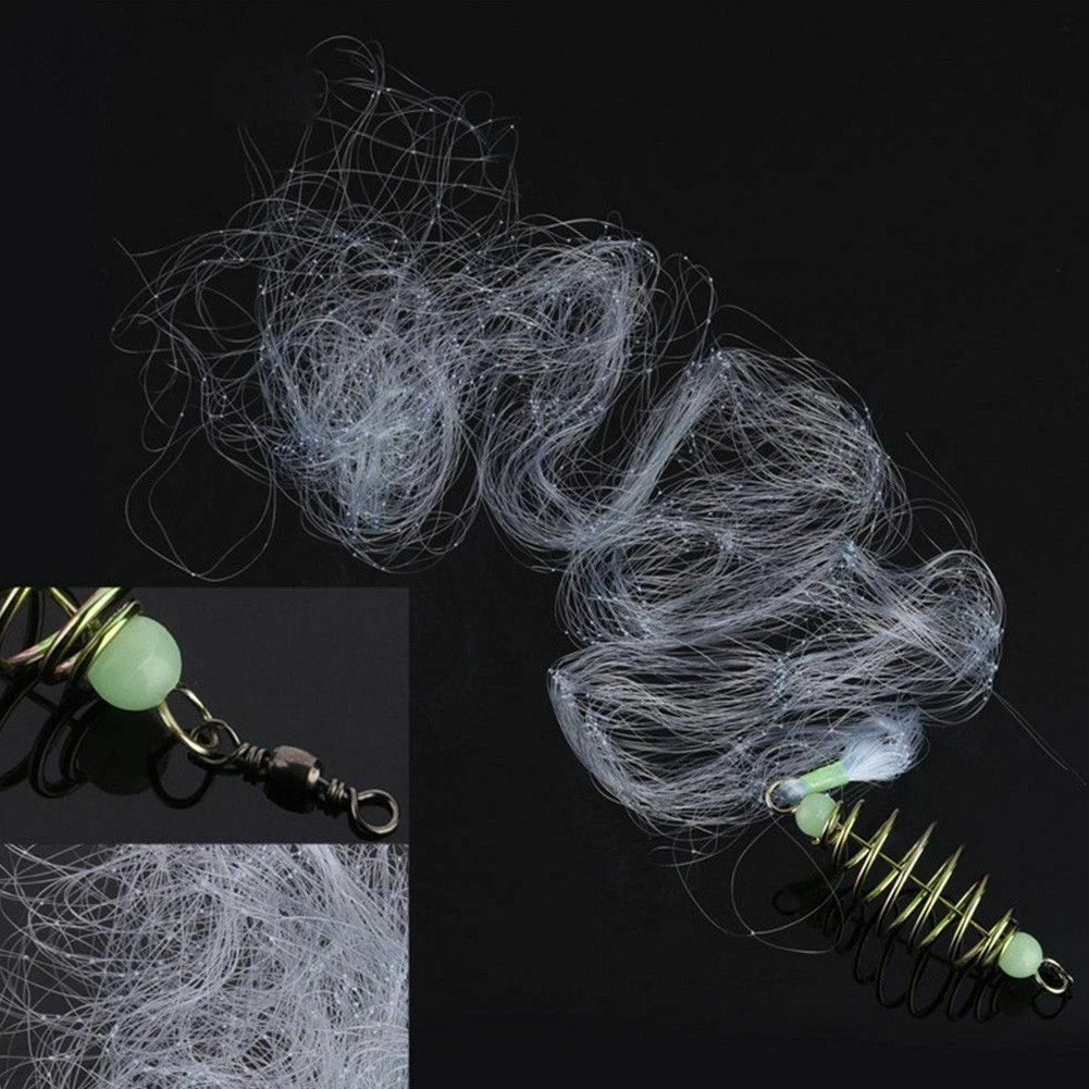 Fishing Net with Luminous Beads for Fishing (No specific make/model)