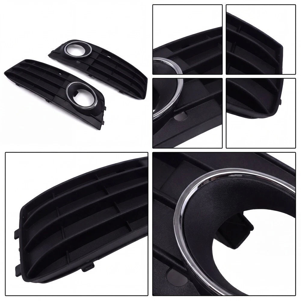 ABS Plastic Fog Light Grille Cover for Audi A4L B8 (2009–2012)