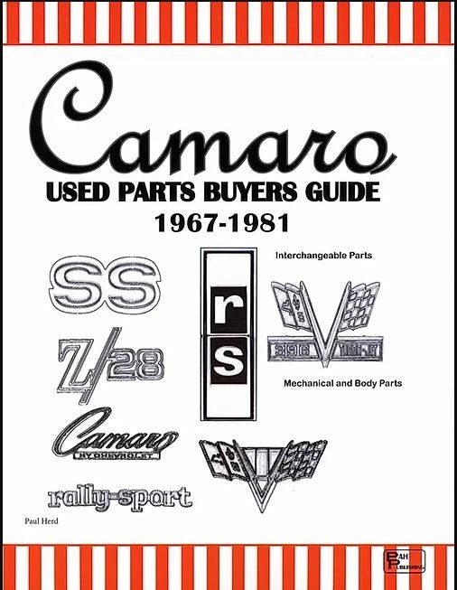 Camaro Parts Interchange Guide for Camaro (1967–1981)