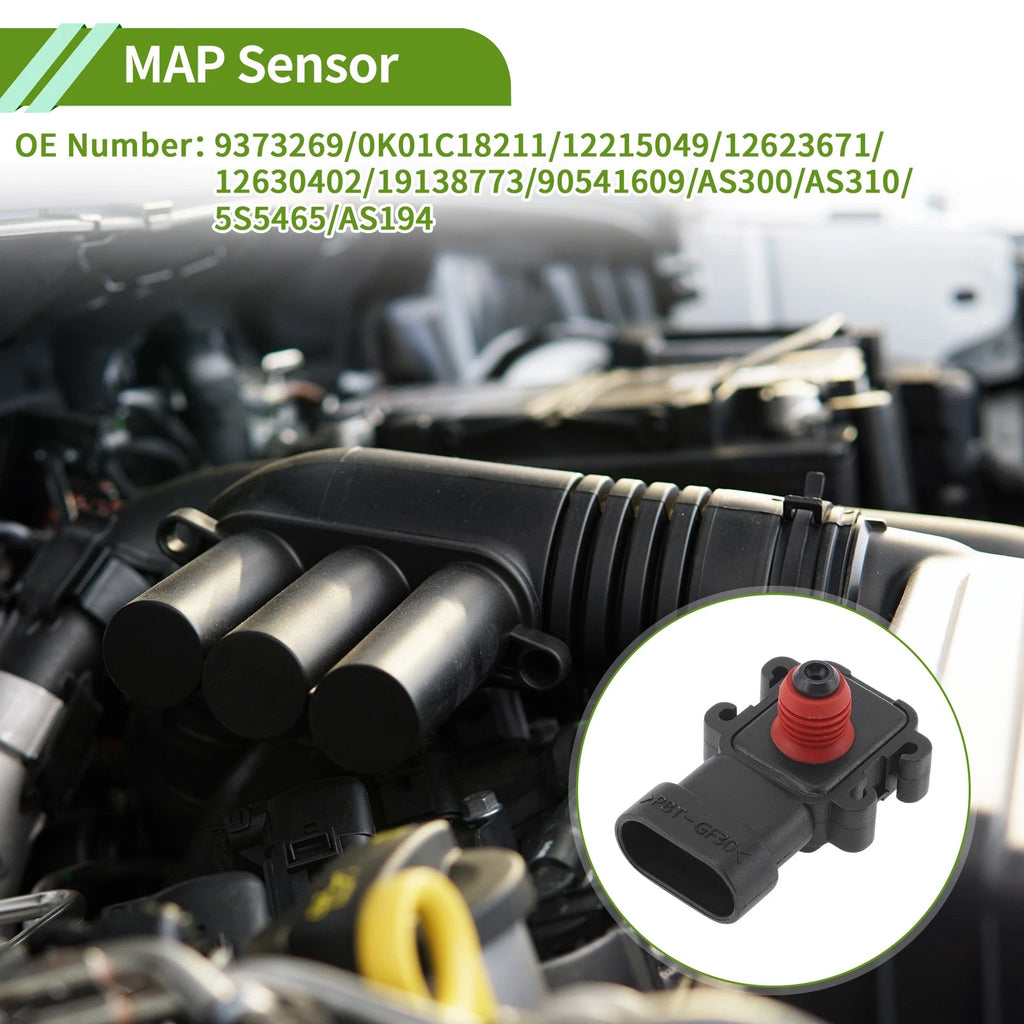 Manifold Absolute Pressure MAP Sensor Replacement for Chevrolet Express 2500 (2017–2019)