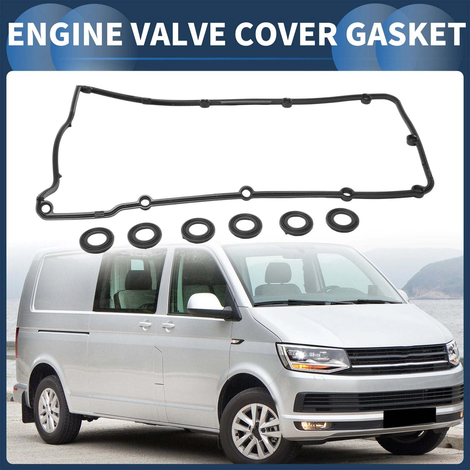 Valve Cover Gasket Set Replacement for Volkswagen Transporter (2003–2009)