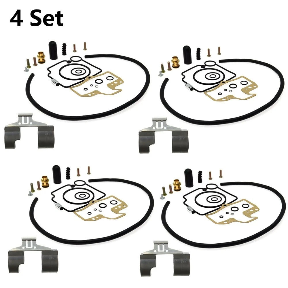 Set of 4 Mikuni HSR42 HSR45 HSR48 Smoothbore Carburetor Kits KHS-016