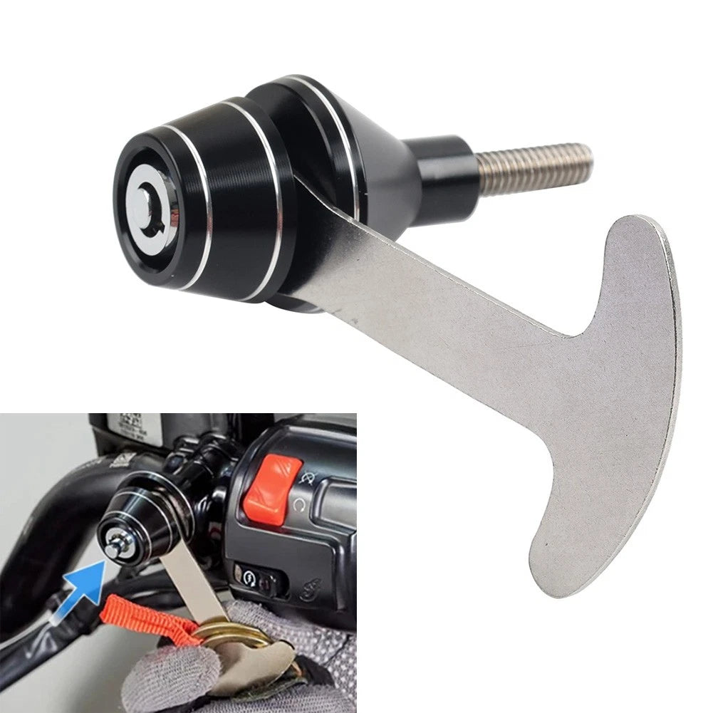 CNC Aluminum Handlebar Helmet Lock for Indian Motorcycle