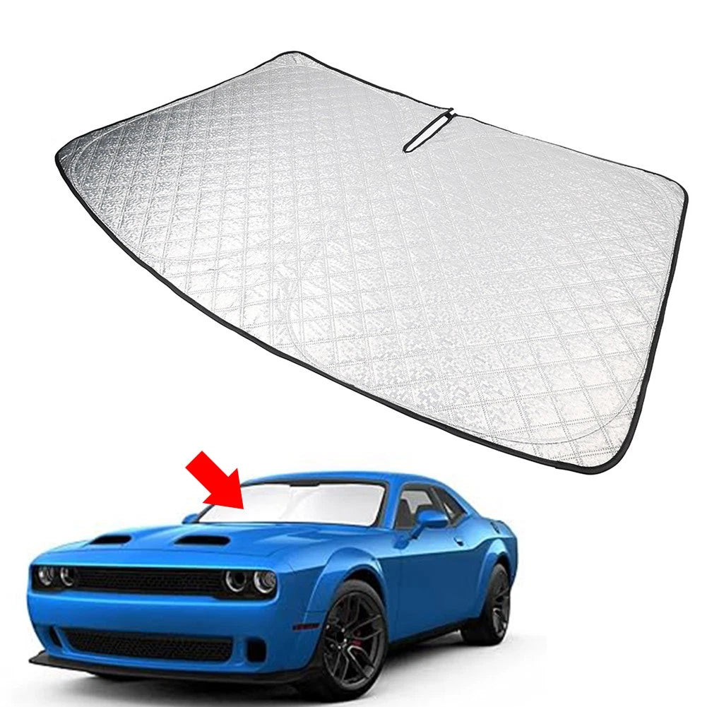 Foldable Windshield Sun Shade for Dodge Challenger (2015–2023)