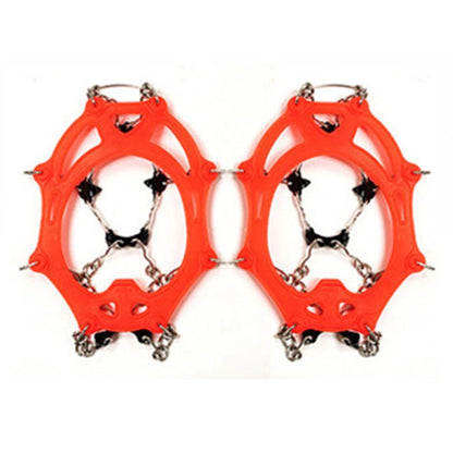 8 Steel Teeth Crampons for Outdoor Ice Climbing and Snow Hiking