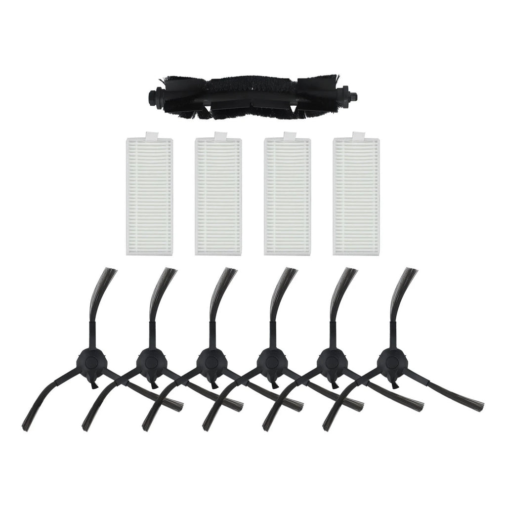 Complete Set of Main Roller Side Brush Filter for Botslab S8 Plus (2021–2023)