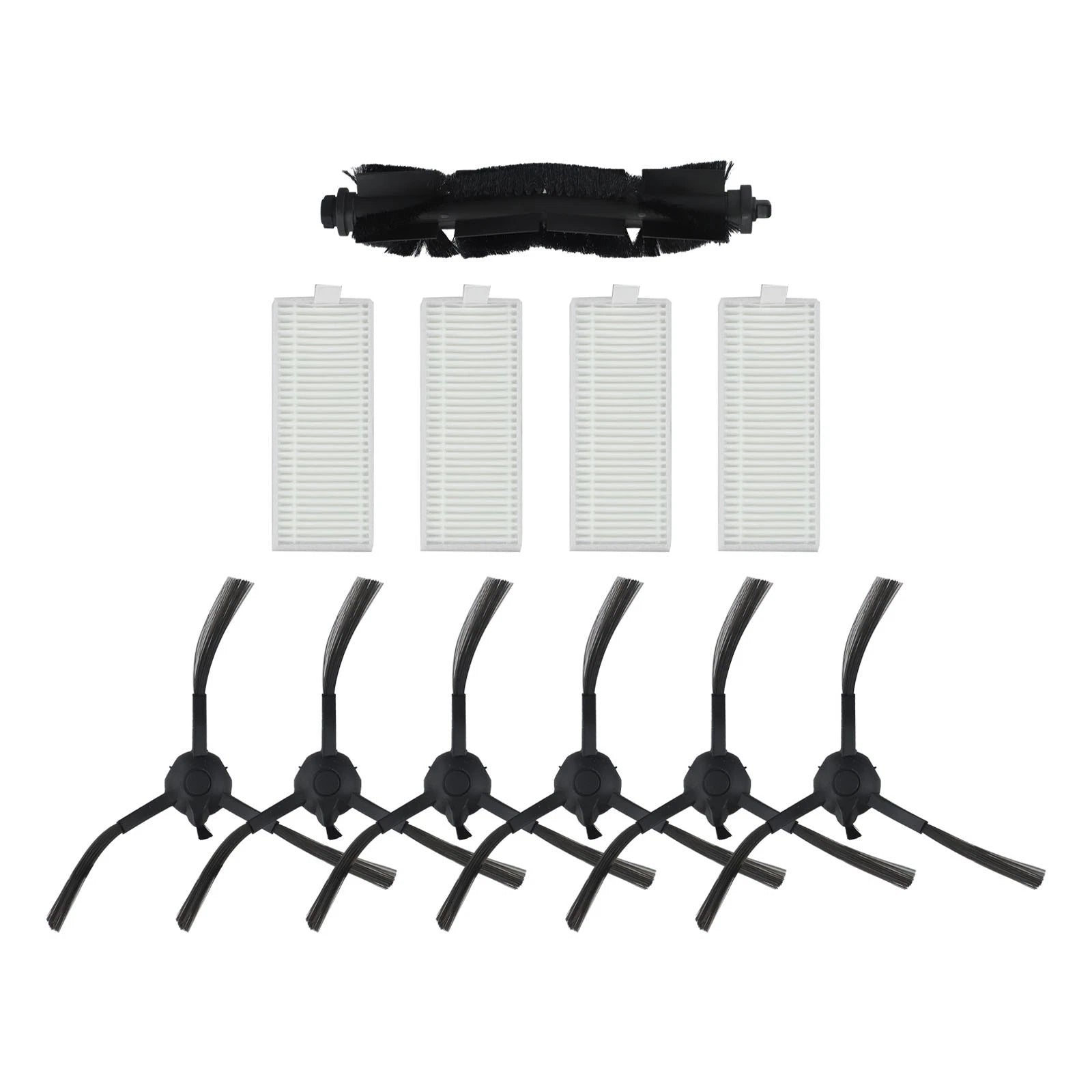 Complete Set of Main Roller Side Brush Filter for Botslab S8 Plus (2021–2023)
