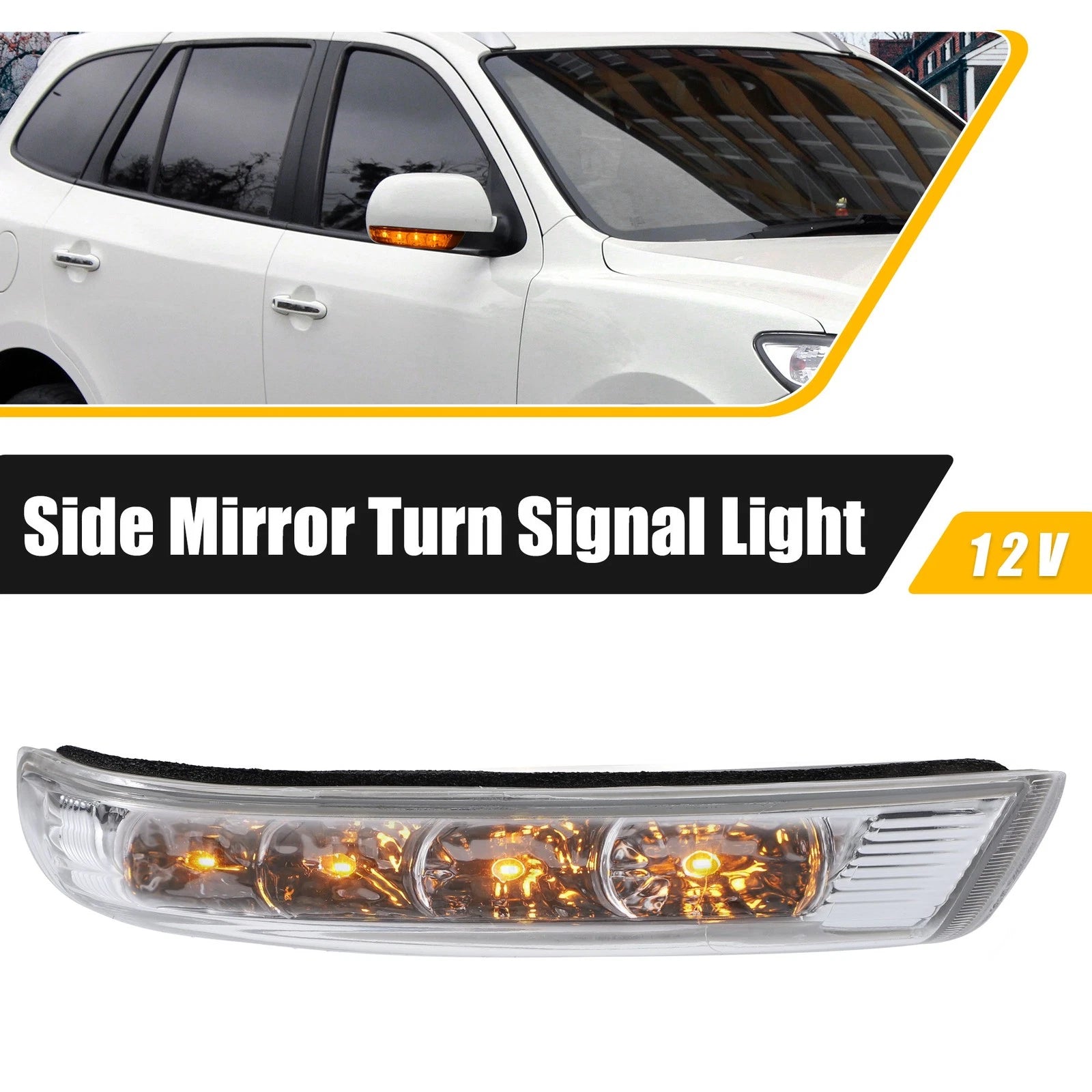 LED Right Turn Signal Light Indicator for Hyundai Santa Fe (2007–2012)