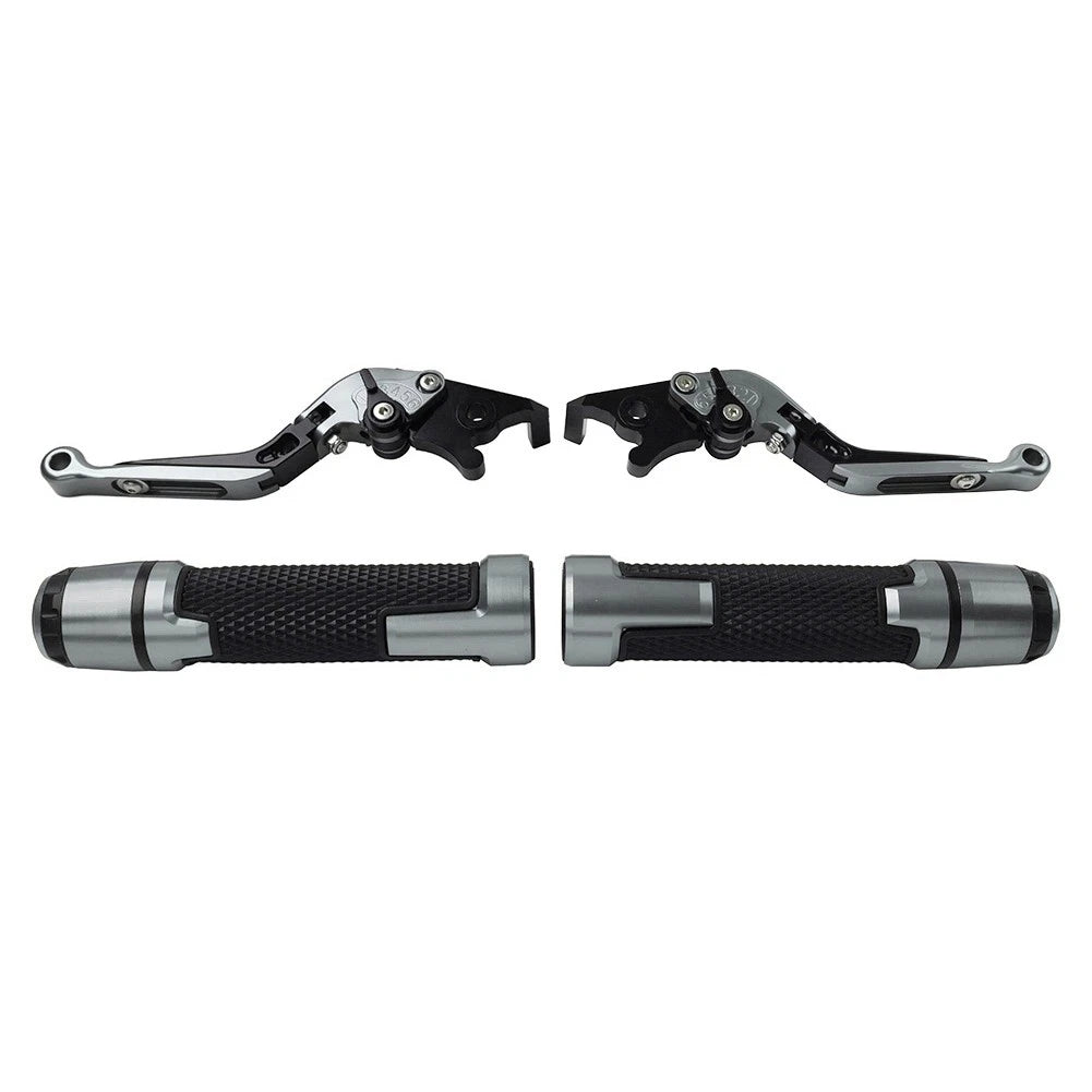 Folding Extendable Brake Clutch Lever Set for Kawasaki Ninja250R (2008–2012)