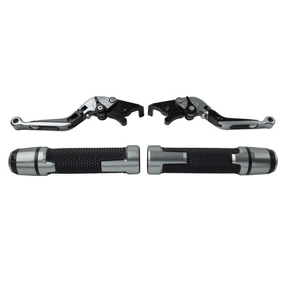 Folding Extendable Brake Clutch Lever Set for Kawasaki Ninja250R (2008–2012)