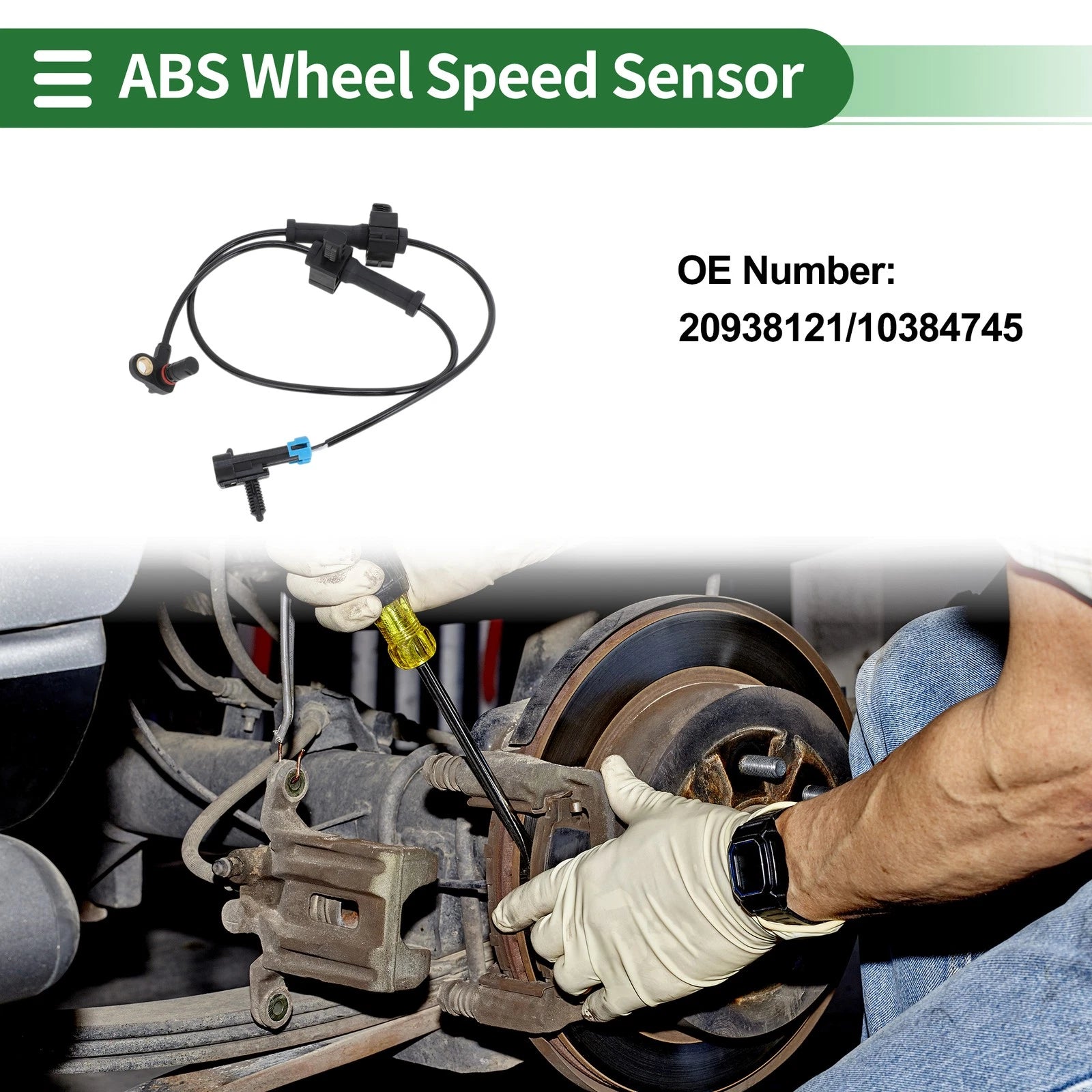 ABS Wheel Speed Sensor Replacement for Chevrolet Silverado 1500 (2007–2013)