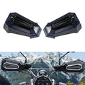Handguard Shield Deflector for BMW Honda Harley (Universal, Blue)