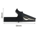 Electrical Testing Kit 4 Pair Alligator Clips with Banana Connectors