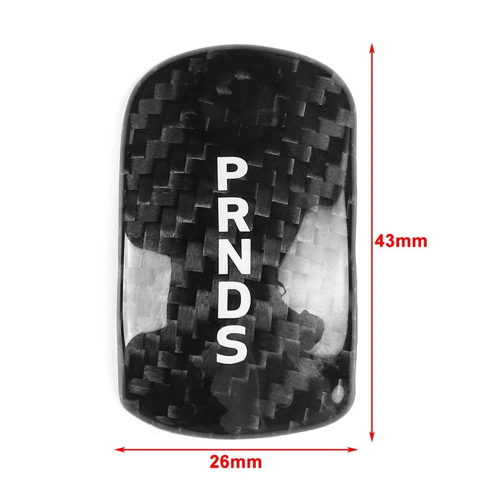 Shift Knob Cover Trim for Ford Mustang (2015–2023) Black Auto