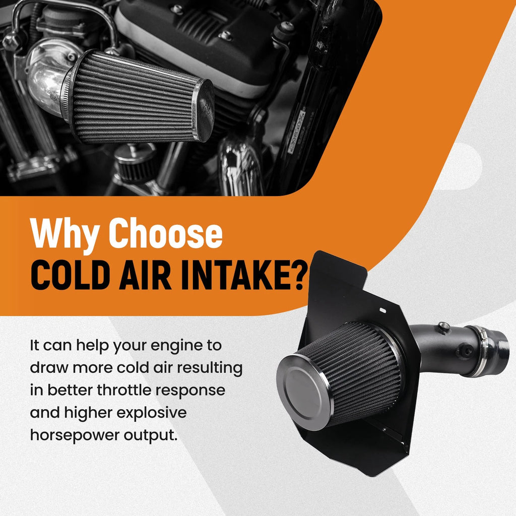 Power Cold Air Intake for Dodge Challenger 6.4L V8 (2012–2023)