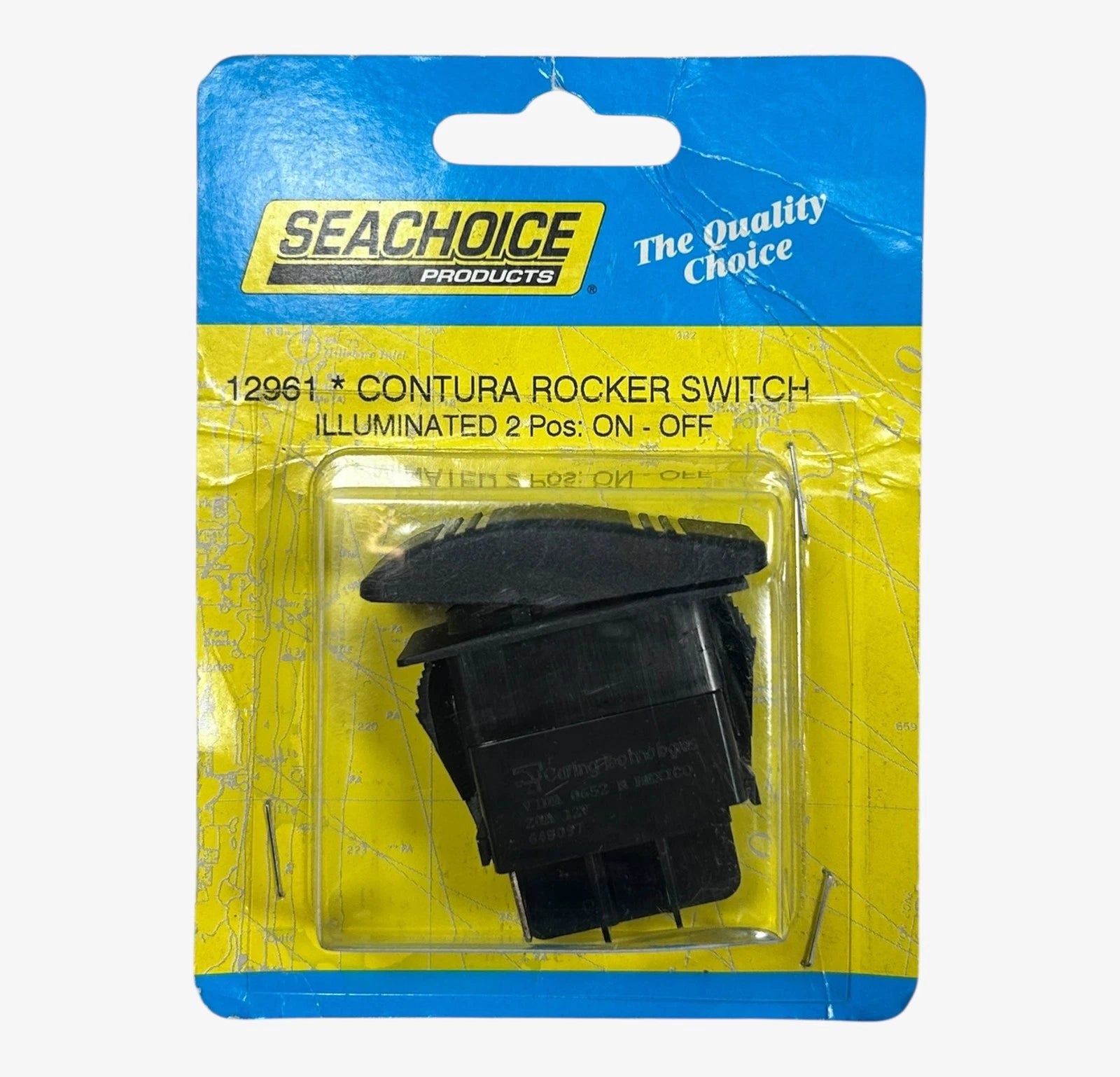 Contura Illuminated Rocker Switch for Seachoice (12961)