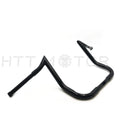 12" Handlebars for Harley Touring Batwing Fairing (1986–2017) Black