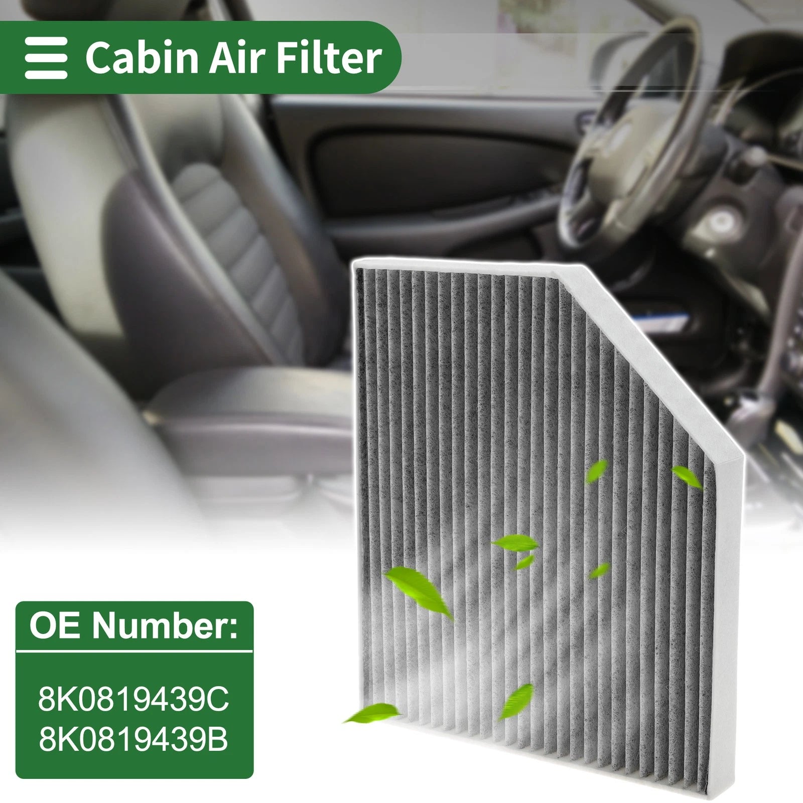 Cabin Air Filter Replacement for Audi A4 Allroad B8 2011–2016