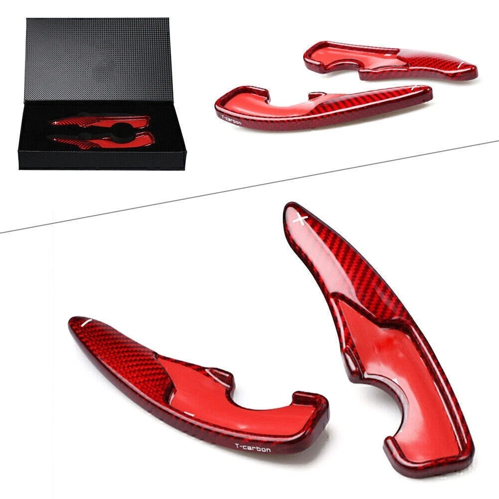 Shift Paddle Extension for Toyota GT86 (2012–2020) - Carbon Fiber Red
