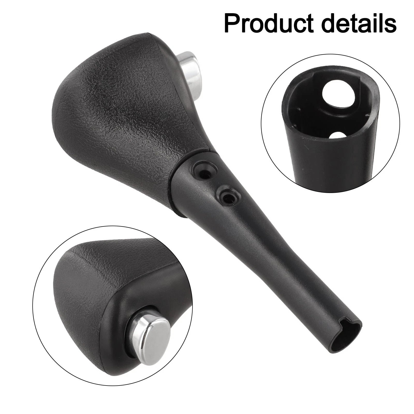 Transmission Shift Knob for Honda Accord (2003–2005) Black Plastic