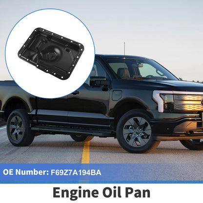 Engine Oil Pan for Ford Explorer (1991–2001) No.F69Z7A194BA Iron Black